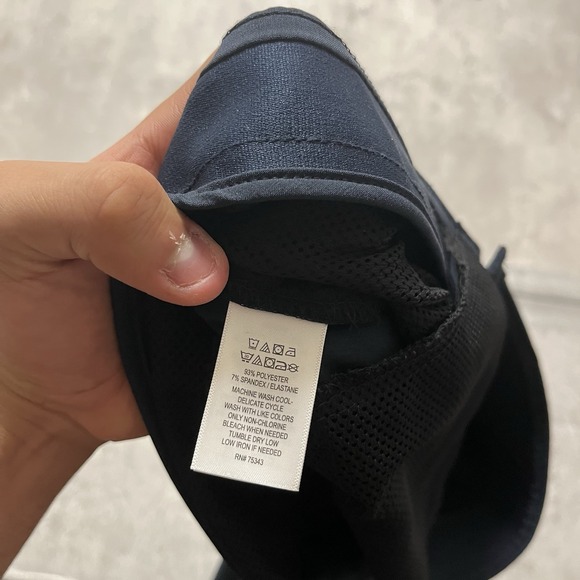 Rorie Whelan Pants Mens 34x30 Blue Solid Athleisure Stretch Performance Golf - Picture 7 of 10